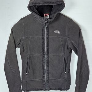 The North Face Morningside Hooded Fleece Jacket, Black, EUC, size XS